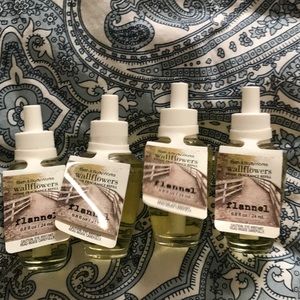 Four Flannel wallflowers